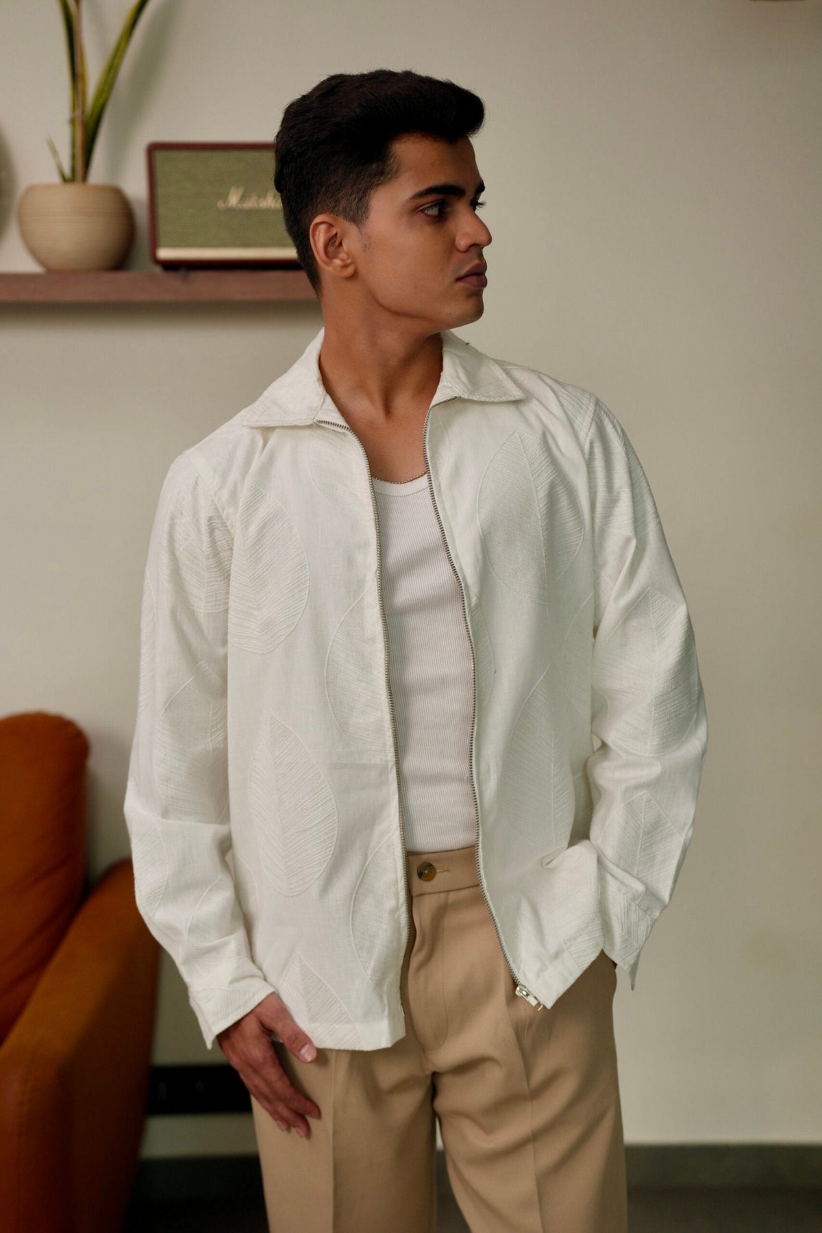 Leaflineluxe Oversized Embroidered Shacket image 2