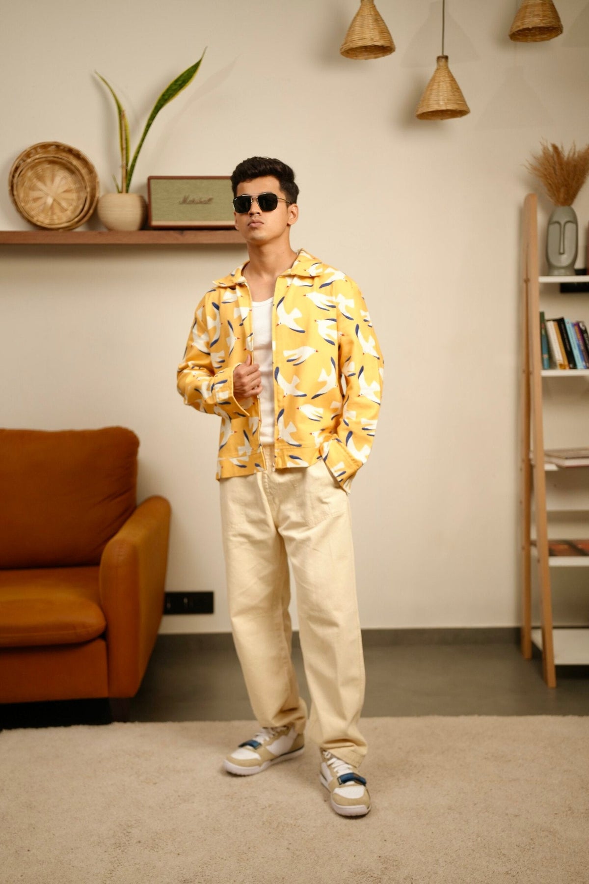 Sunbird Escape Oversized Embroidered Shacket image 2