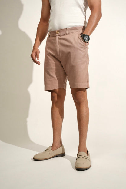 Tan Brown Shorts image 0