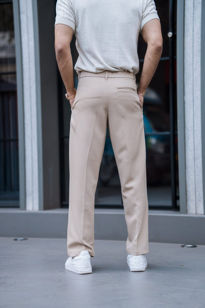 BEIGE KOREAN PANT image 3