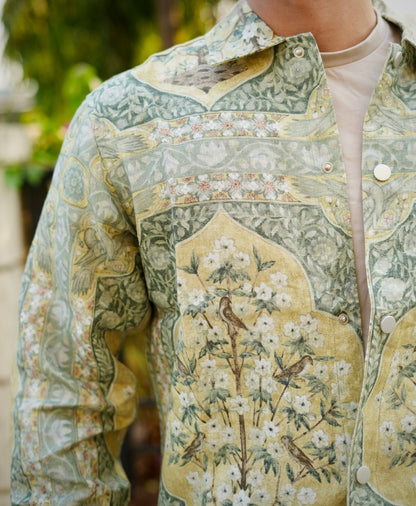 Floral Printed Oversized Shacket image 2