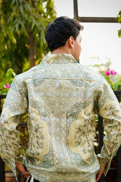 Floral Printed Oversized Shacket image 4