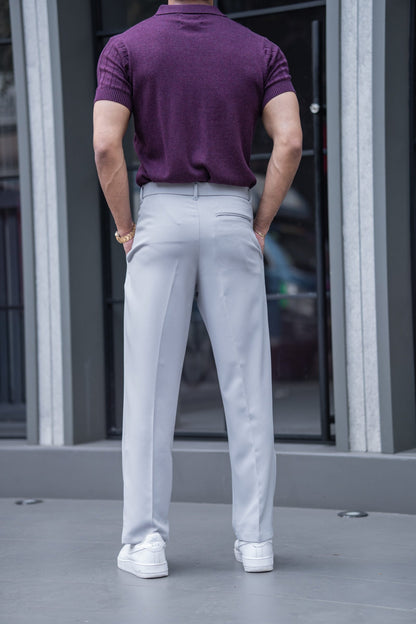LIGHT GREY KOREAN PANT image 2