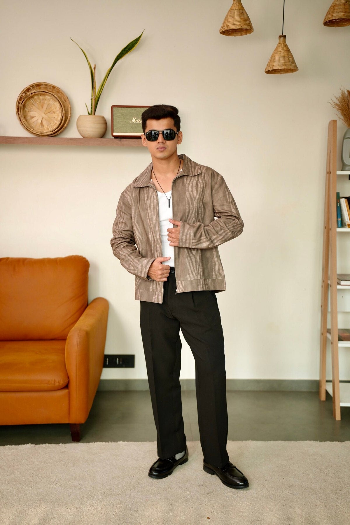 Desert Drift Oversized Printed Shacket image 1