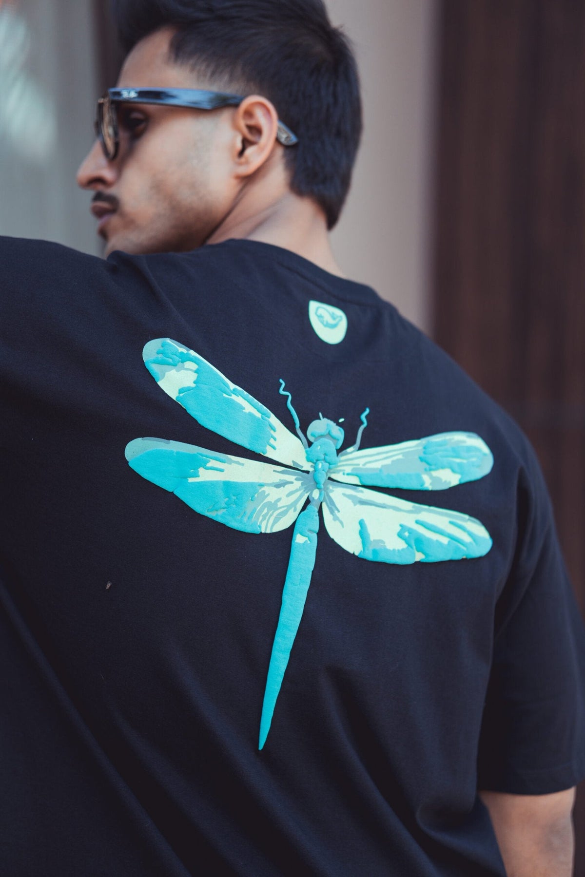 Ink India Oversized T-Shirt - Dragonfly Edition image 2