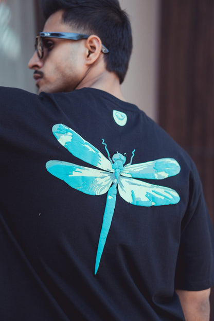 Ink India Oversized T-Shirt - Dragonfly Edition image 2
