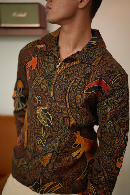 Savannah Echo Oversized Embroidered Shacket image 4