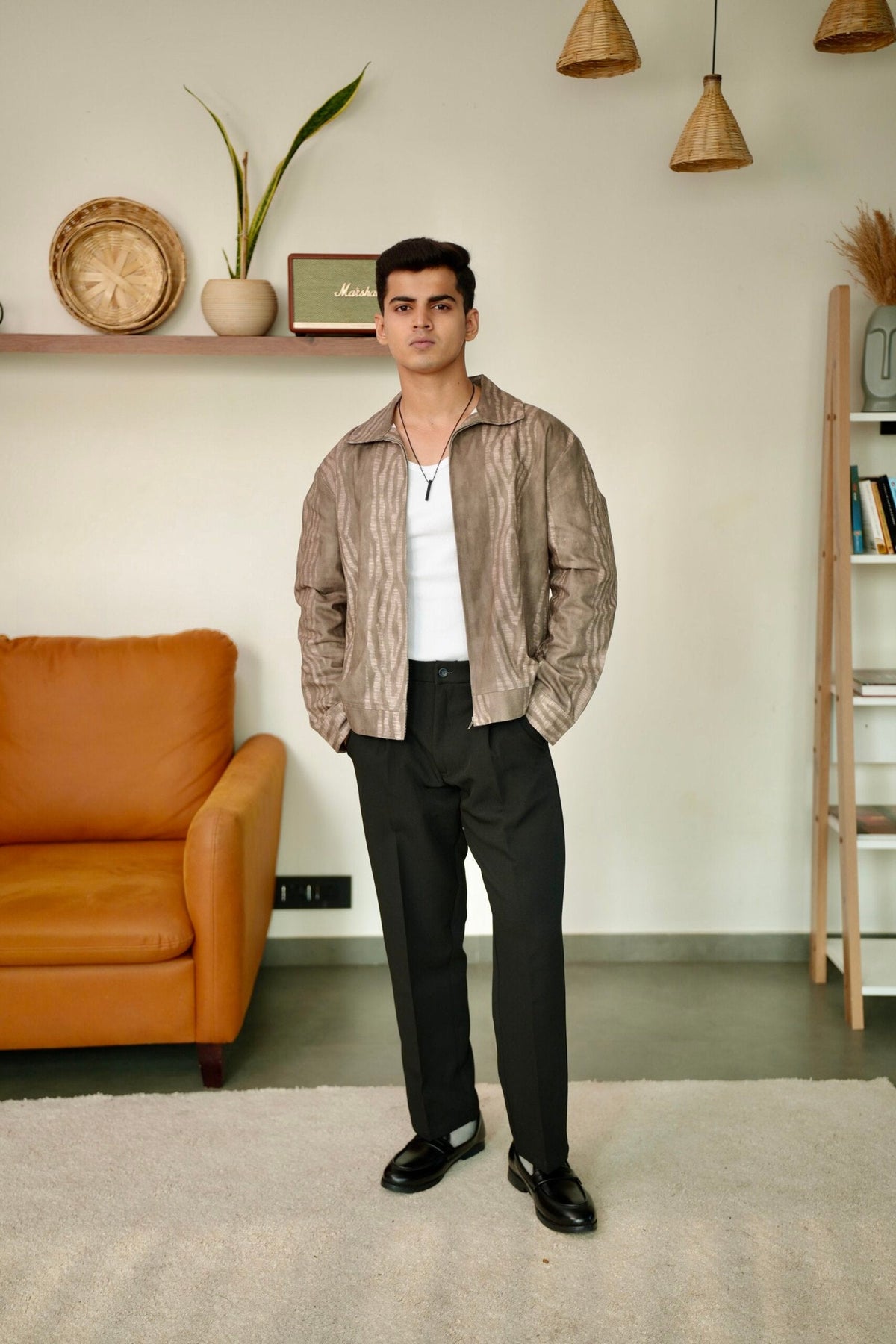Desert Drift Oversized Printed Shacket image 2