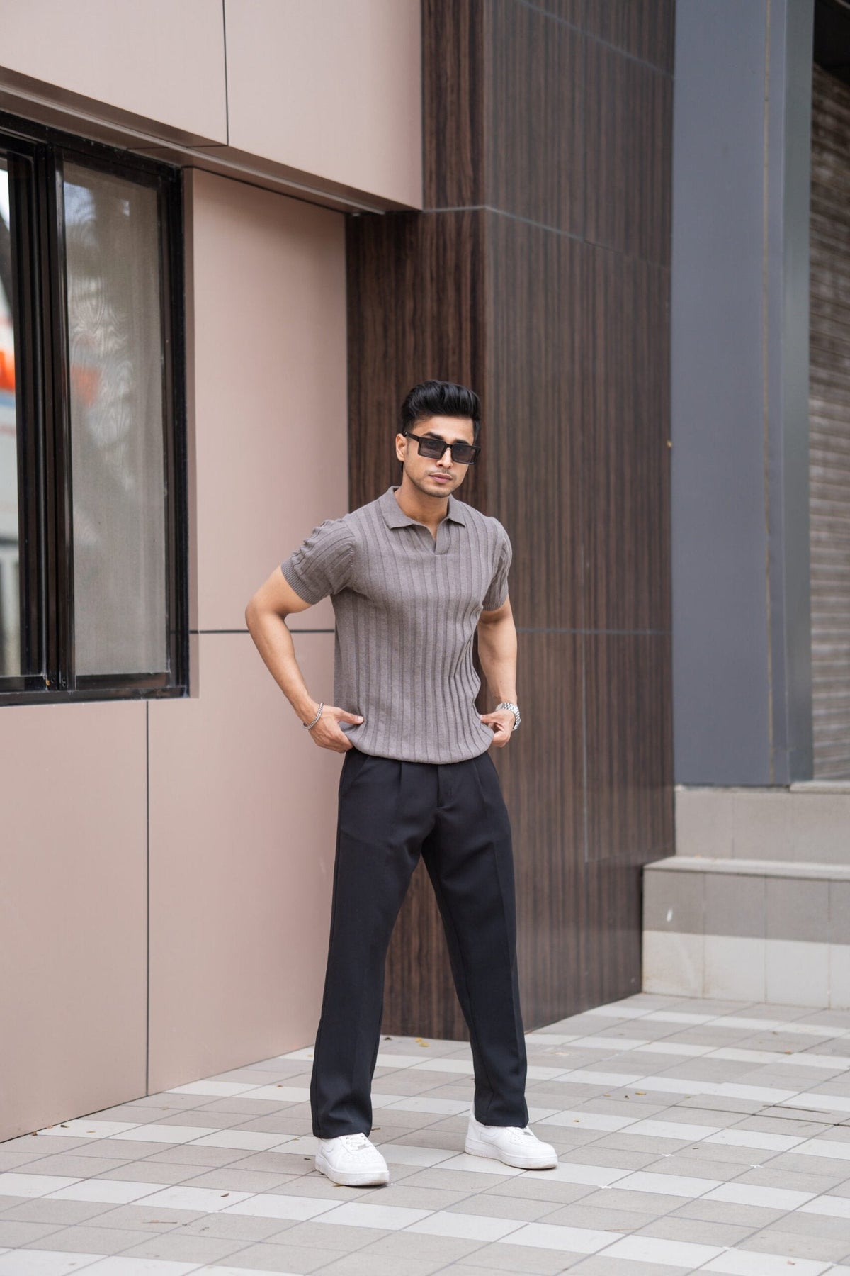 BLACK KOREAN PANT image 1