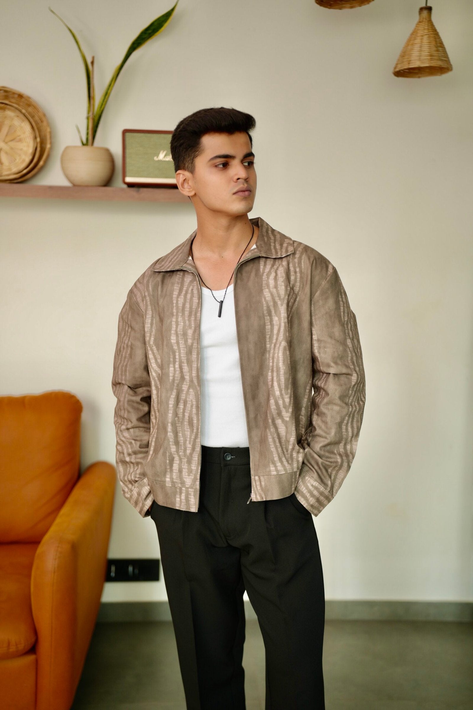 Desert Drift Oversized Printed Shacket image 0