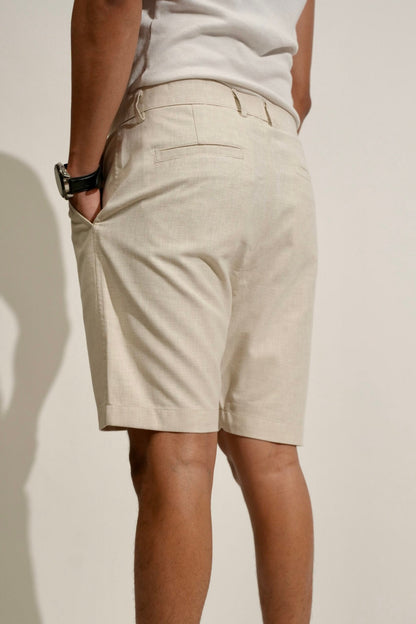 Light Khaki Shorts image 1