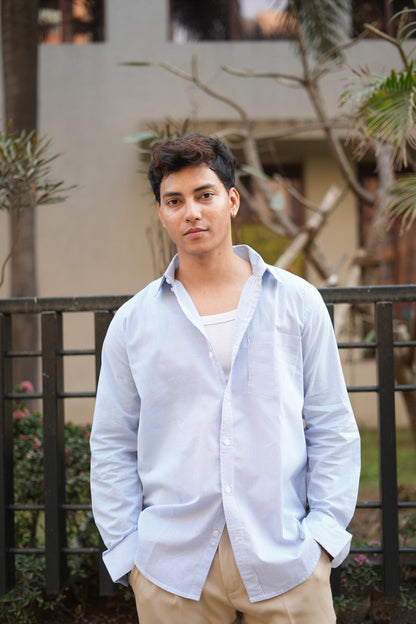 OLD MONEY THIN STRIPES SHIRT image 0