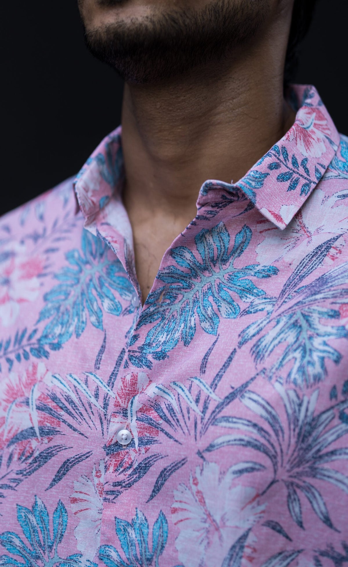 TROPICAL LEAVES PRINT CORD SET image 2