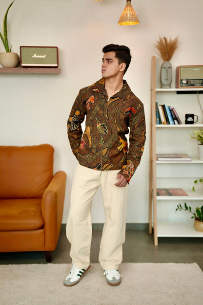 Savannah Echo Oversized Embroidered Shacket image 3