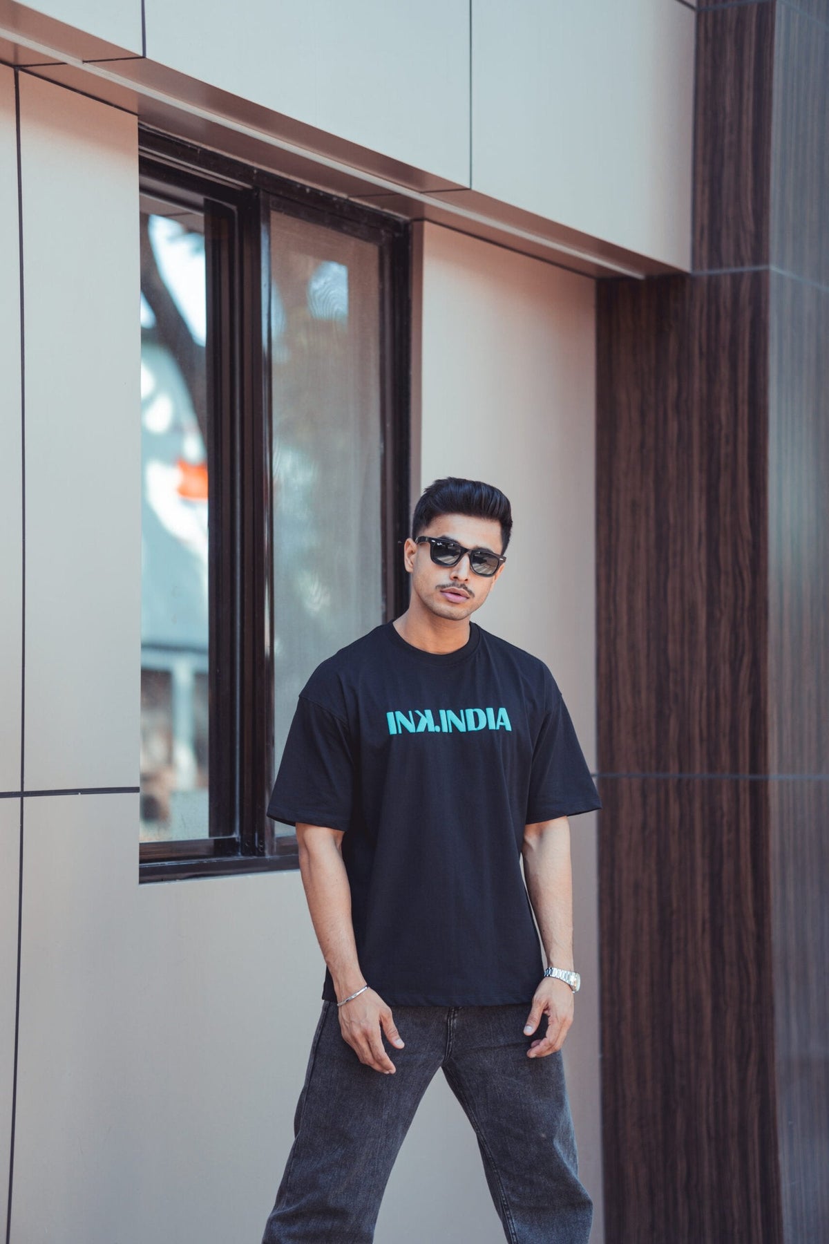 Ink India Oversized T-Shirt - Dragonfly Edition image 3
